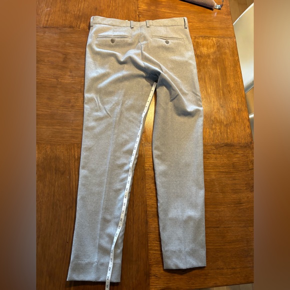 Light grey Tombollini wool pants 32 waist - Picture 2 of 5